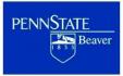 Pennsylvania State University-Penn State Beaver Logo