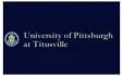 University of Pittsburgh-Titusville Logo
